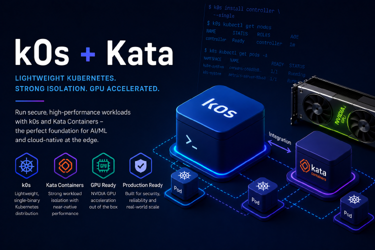 Running AI Workloads in Hardware-Isolated Sandboxes with k0s and Kata Containers